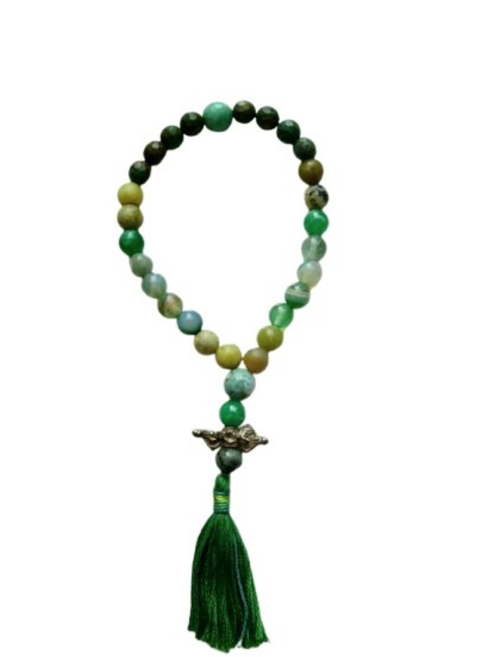 GREEN AVENTURINE POCKET MALA